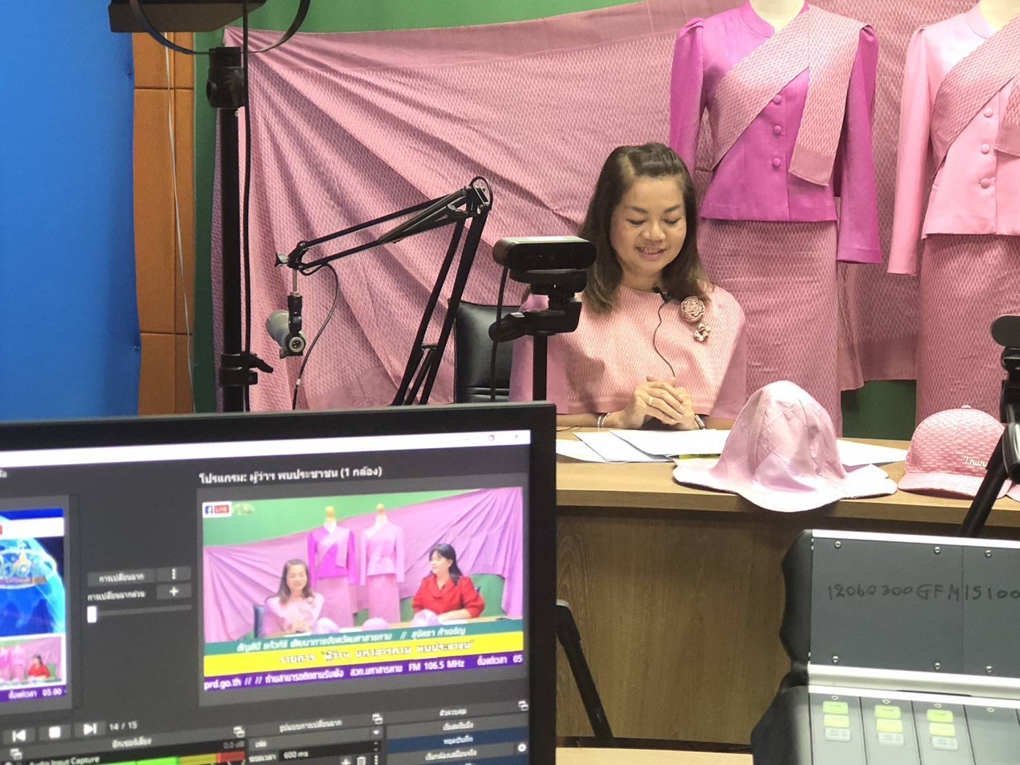 พช.มหาสารคาม : พัฒนาการจังหวัดมหาสารคาม บันทึกเทป “รายการ ผู้ว่าฯ มหาสารคาม พบประชาชน”