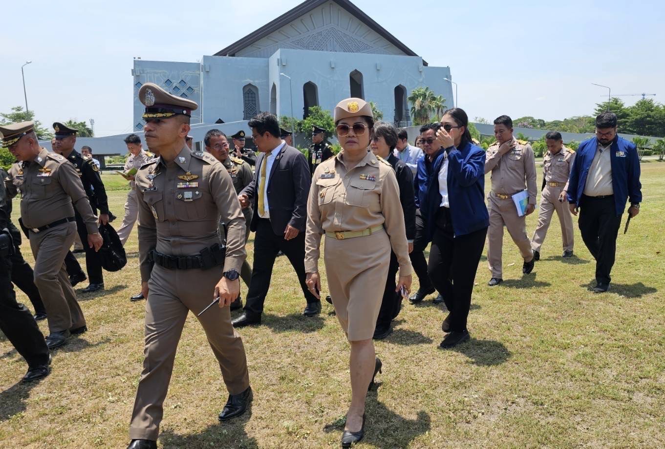 จังหวัดมหาสารคาม สำรวจพื้นที่และประชุมเตรียมการรับเสด็จฯ สมเด็จพระกนิษฐาธิราชเจ้า กรมสมเด็จพระเทพรัตนราชสุดาฯ สยามบรมราชกุมารี
