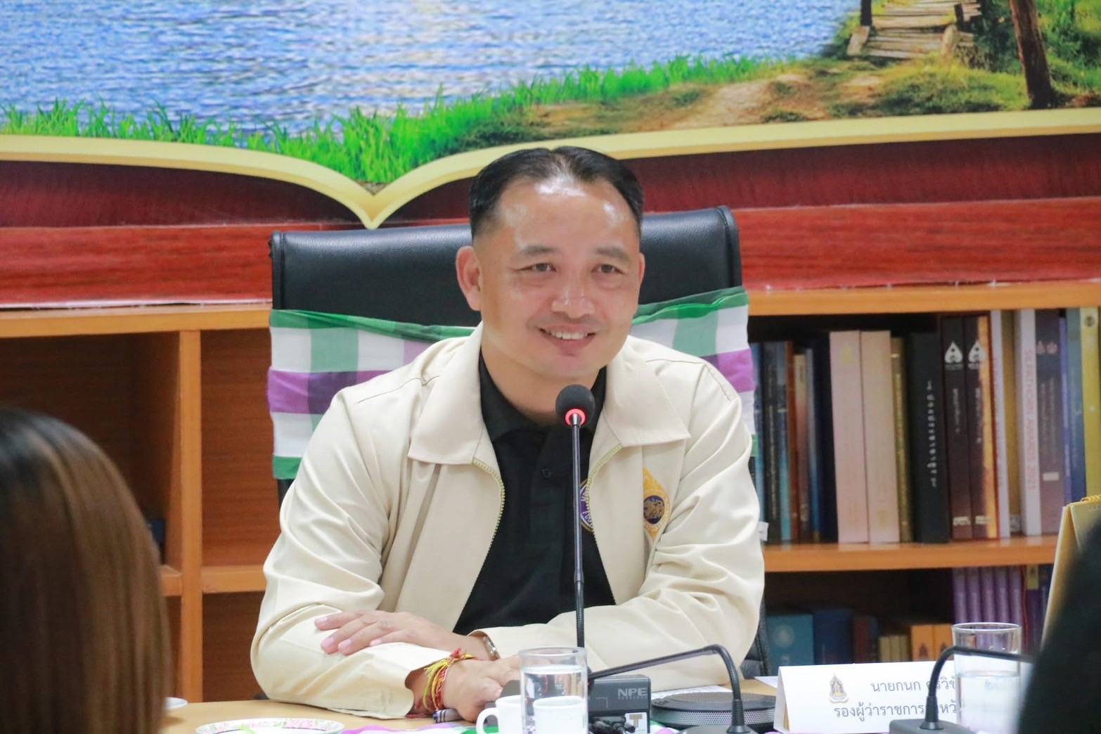 พช.มหาสารคาม : ประชุมคณะกรรมการขับเคลื่อนด้านการฟ้อนรำบวงสรวงและการแสดงมหรสพ การขับเคลื่อนงาน 160 ปี เมืองมหาสารคาม ประจำปีงบประมาณ พ.ศ. 2568