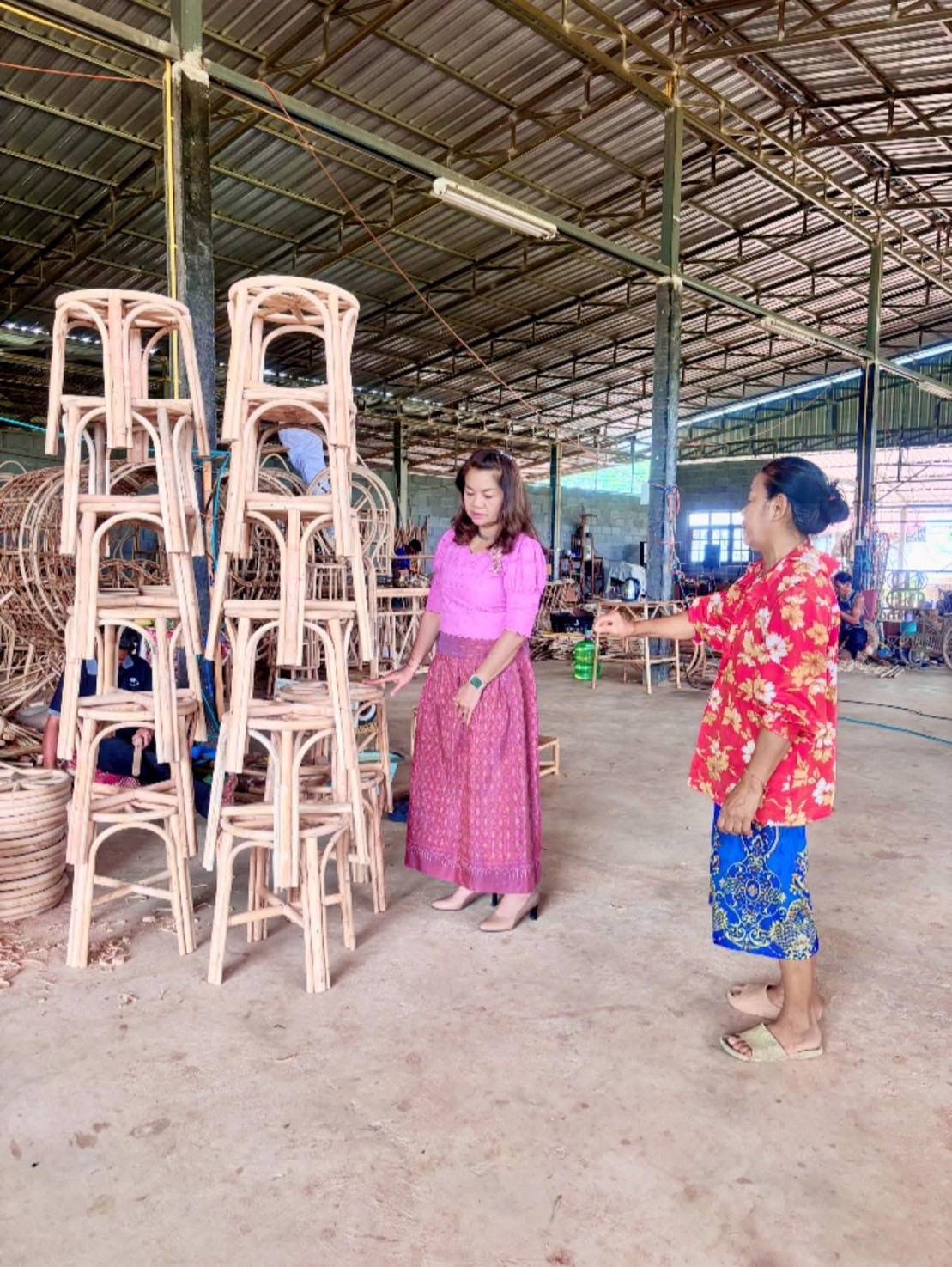 พช. มหาสารคาม : พัฒนาการจังหวัดมหาสารคาม ลงพื้นที่นิเทศ ติดตามและสนับสนุนการขับเคลื่อนการดำเนินงานตามประเด็นเน้นย้ำของอธิบดีกรมการพัฒนาชุมชน ประจำปี 2568 อำเภอเมืองมหาสารคาม