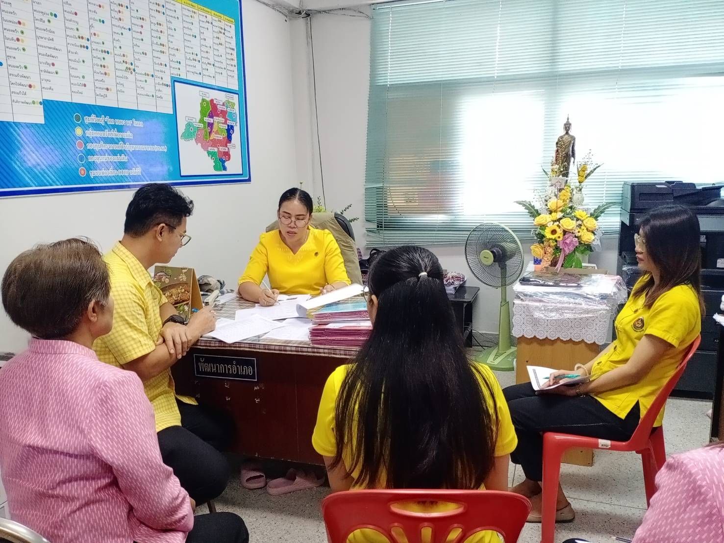 พช.มหาสารคาม ติดตามสนับสนุนการบริหารการจัดเก็บข้อมูลความจำเป็นพื้นฐาน (จปฐ.) ปี 2568