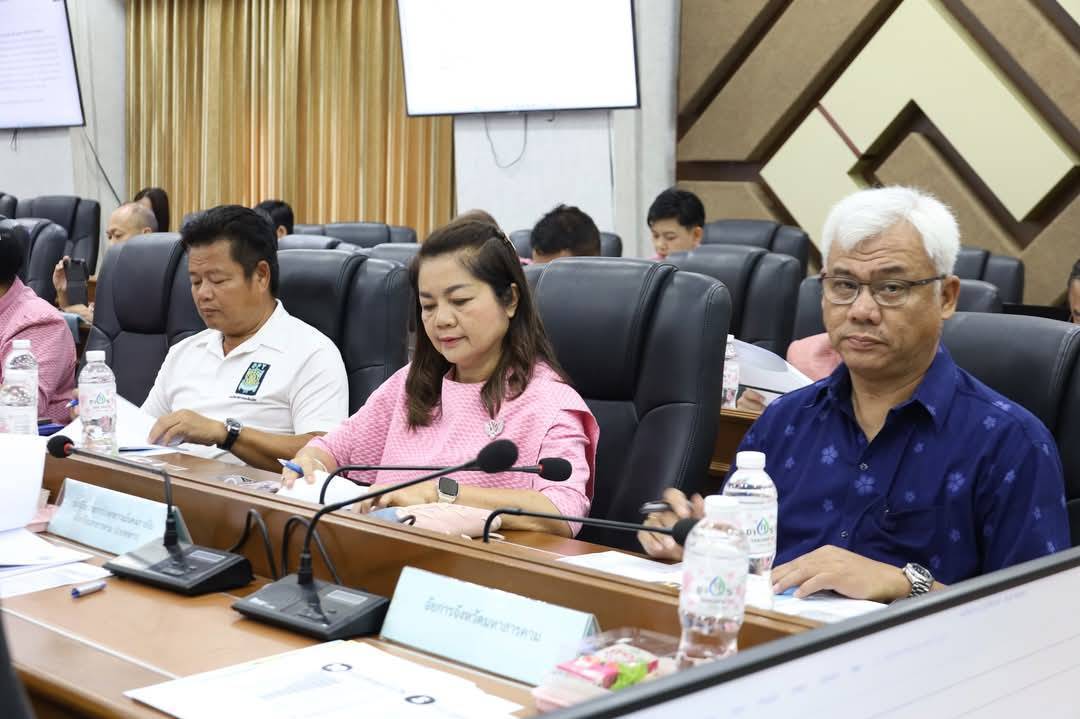 พช.มหาสารคาม : ร่วมประชุมคณะกรรมการบริหารงานจังหวัดมหาสารคามแบบบูรณาการจังหวัดมหาสารคาม (ก.บ.จ.มค.) ครั้งที่ 2/2568