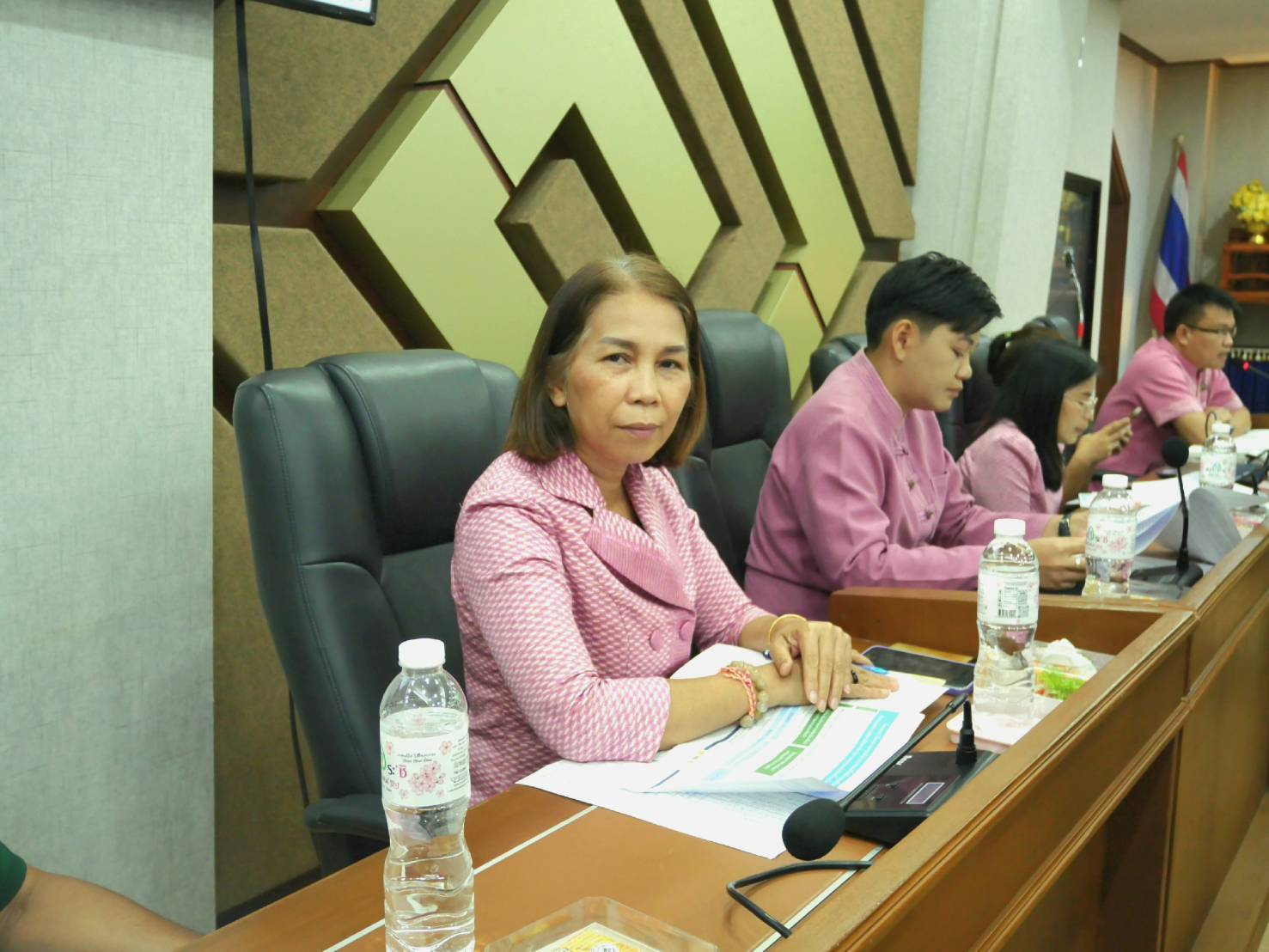 พช.มหาสารคาม : ร่วมประชุมคณะกรรมการบริหารงานจังหวัดมหาสารคามแบบบูรณาการจังหวัดมหาสารคาม (ก.บ.จ.มค.) ครั้งที่ 2/2568