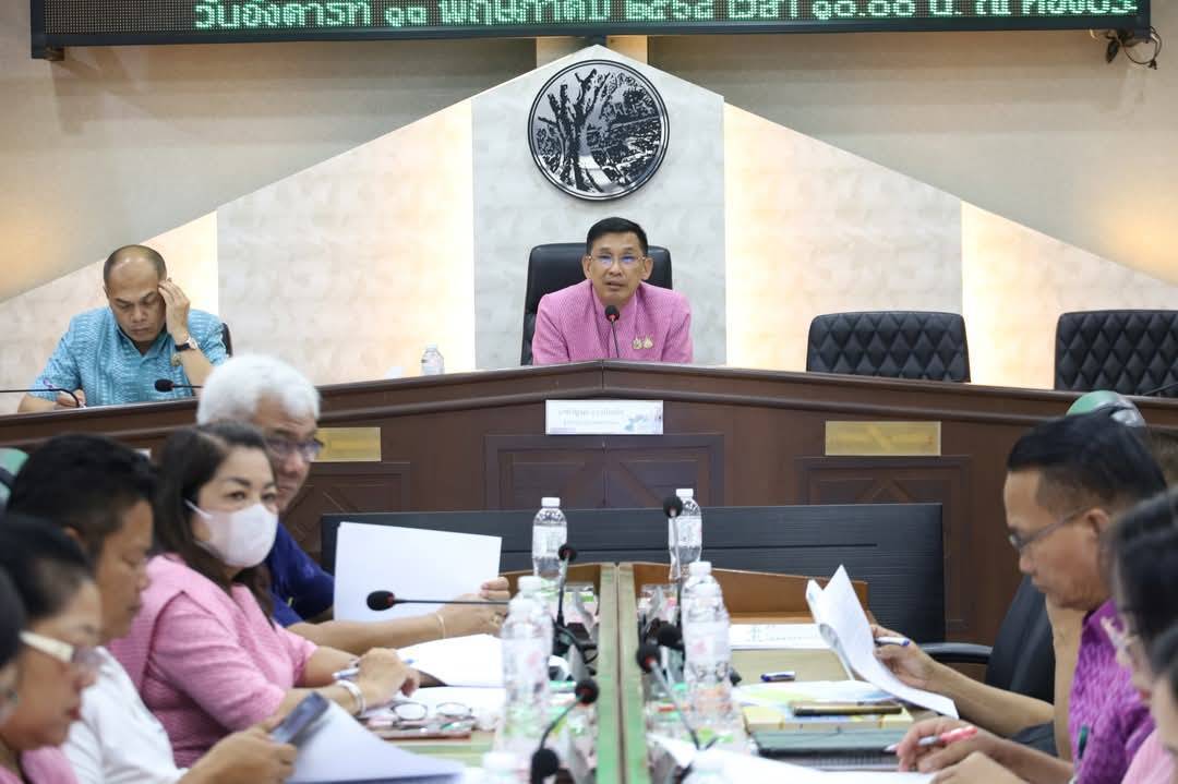 พช.มหาสารคาม : ร่วมประชุมคณะกรรมการบริหารงานจังหวัดมหาสารคามแบบบูรณาการจังหวัดมหาสารคาม (ก.บ.จ.มค.) ครั้งที่ 2/2568