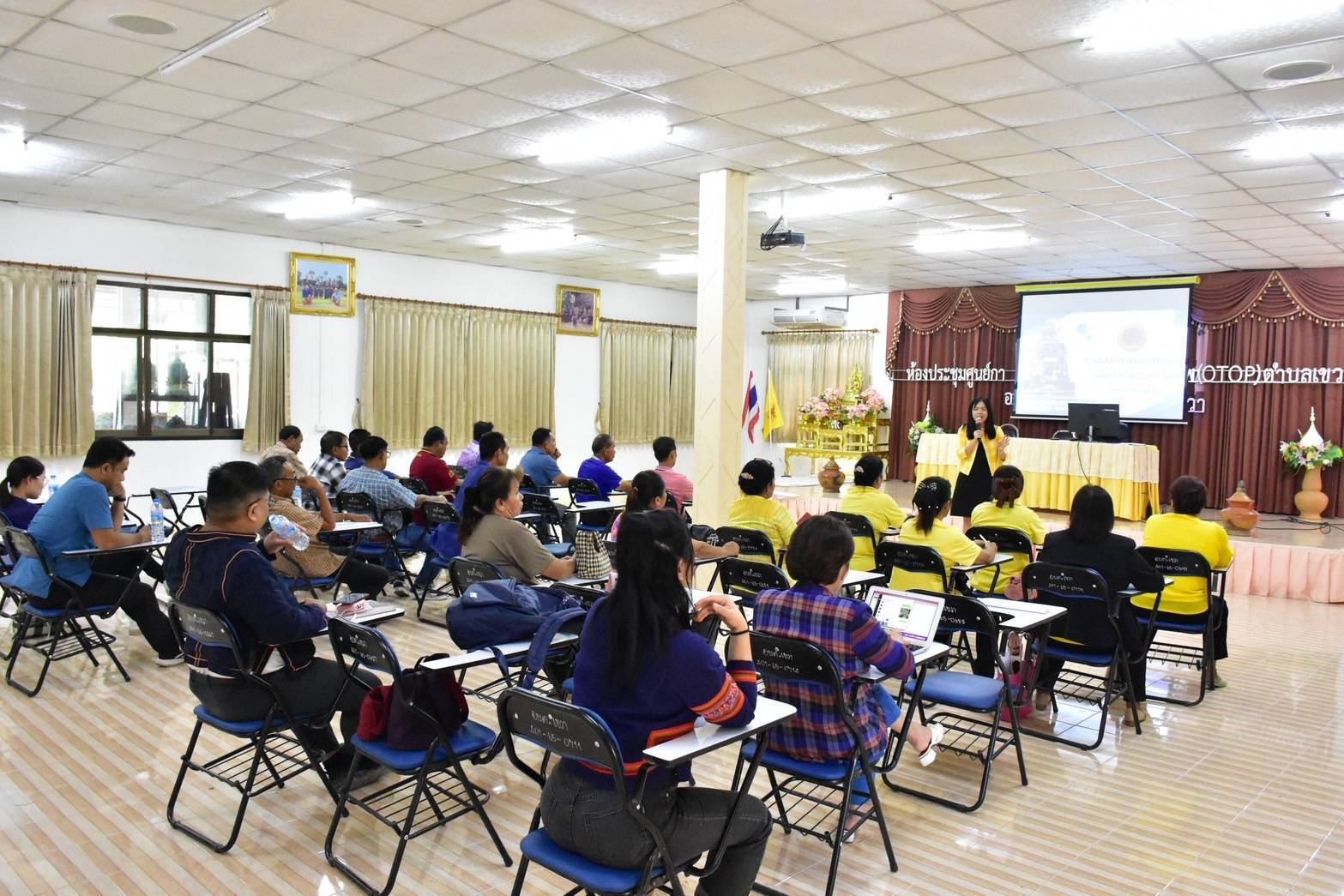 พช.มหาสารคาม : รับการสนับสนุนการดำเนินงานสารสนเทศตำบลต้นแบบเพื่อการพัฒนาคุณภาพชีวิต ประจำปี 2568 จาก คณะสนับสนุนฯ กรมการพัฒนาชุมชน
