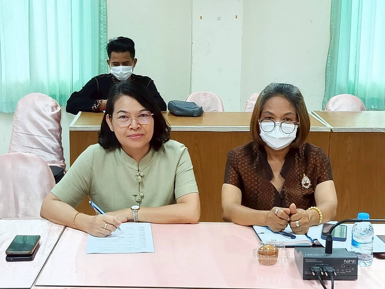 พช.มหาสารคาม : ประชุมคณะกรรมการเครือข่ายกลุ่มอาชีพ และผู้ผลิต ผู้ประกอบการ OTOP