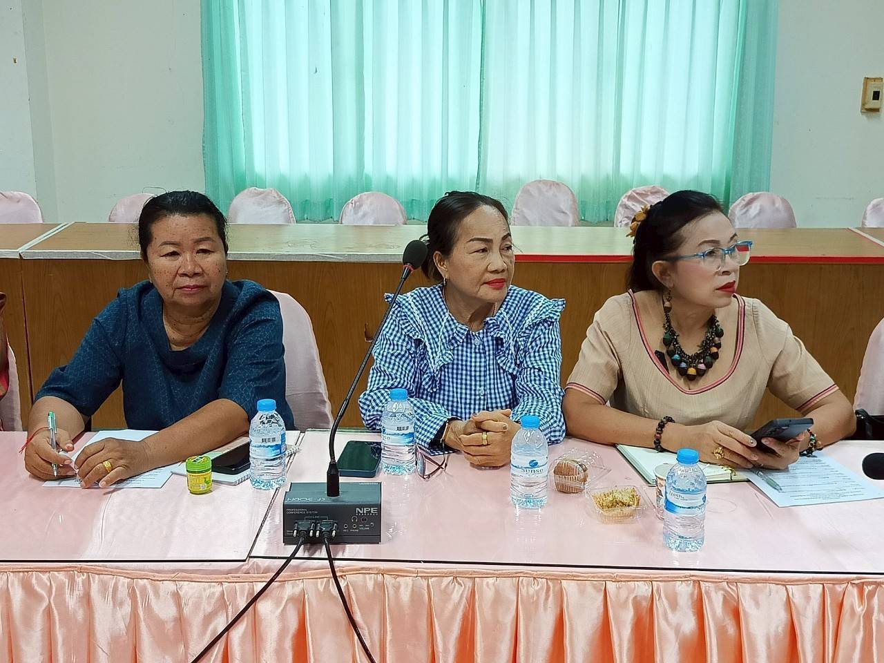 พช.มหาสารคาม : ประชุมคณะกรรมการเครือข่ายกลุ่มอาชีพ และผู้ผลิต ผู้ประกอบการ OTOP
