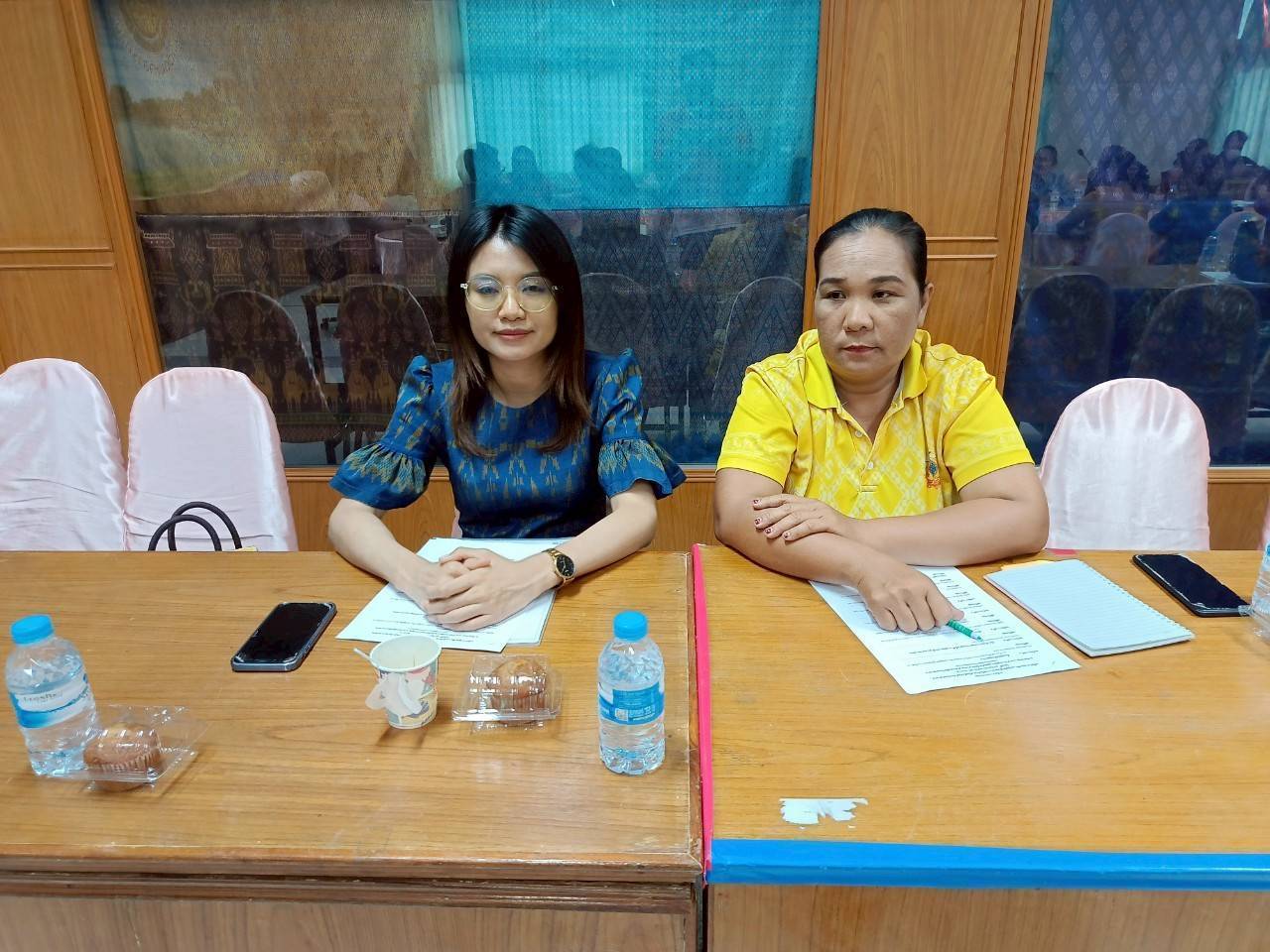 พช.มหาสารคาม : ประชุมคณะกรรมการเครือข่ายกลุ่มอาชีพ และผู้ผลิต ผู้ประกอบการ OTOP