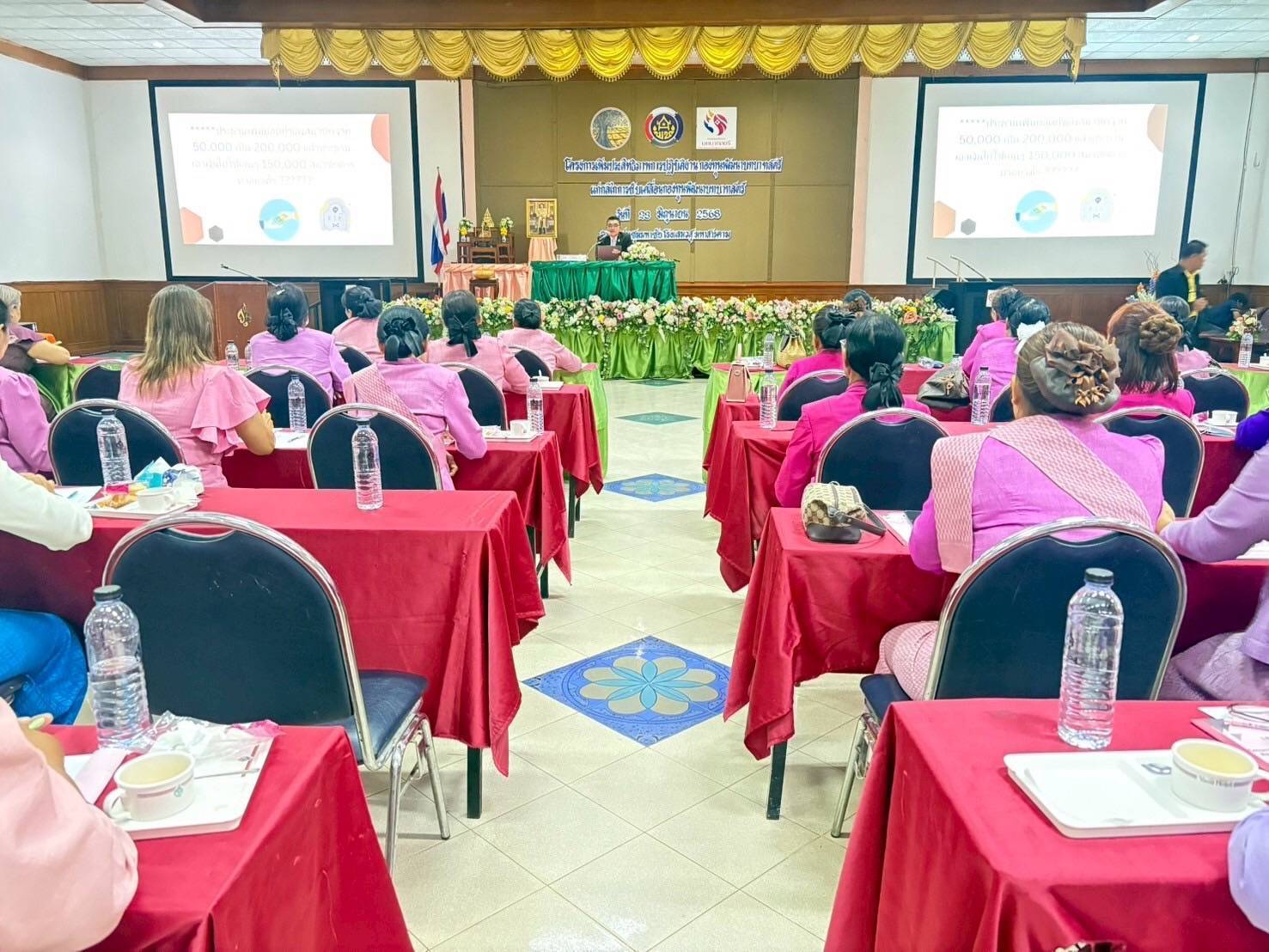 พช.มหาสารคาม : เพิ่มเพิ่มประสิทธิภาพการปฏิบัติงานกองทุนพัฒนาบทบาทสตรี แก่กลไกการขับเคลื่อนกองทุนพัฒนาบทบาทสตรี ระดับจังหวัด
