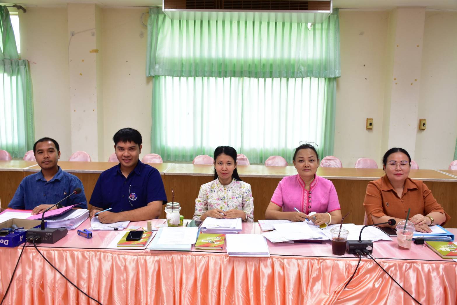 พช.มหาสารคาม : ประชุมแผนการขับเคลื่อนงานสำนักงานพัฒนาชุมชนจังหวัดมหาสารคาม ครั้งที่ 6/2568