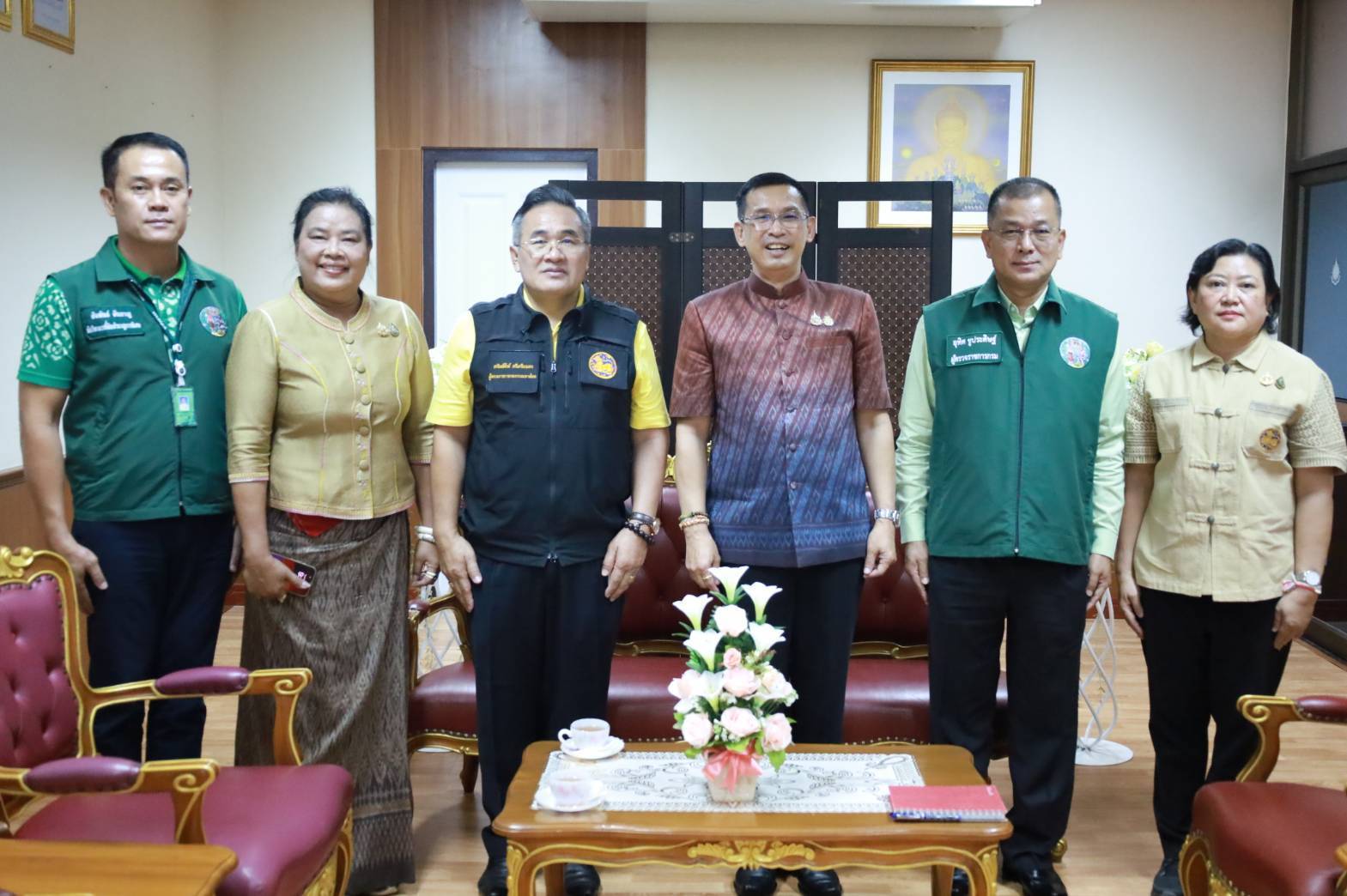 พช.มหาสารคาม : รับการตรวจราชการ ผู้ตรวจราชการกระทรวงมหาดไทย ประจำเดือนพฤษภาคม 2568