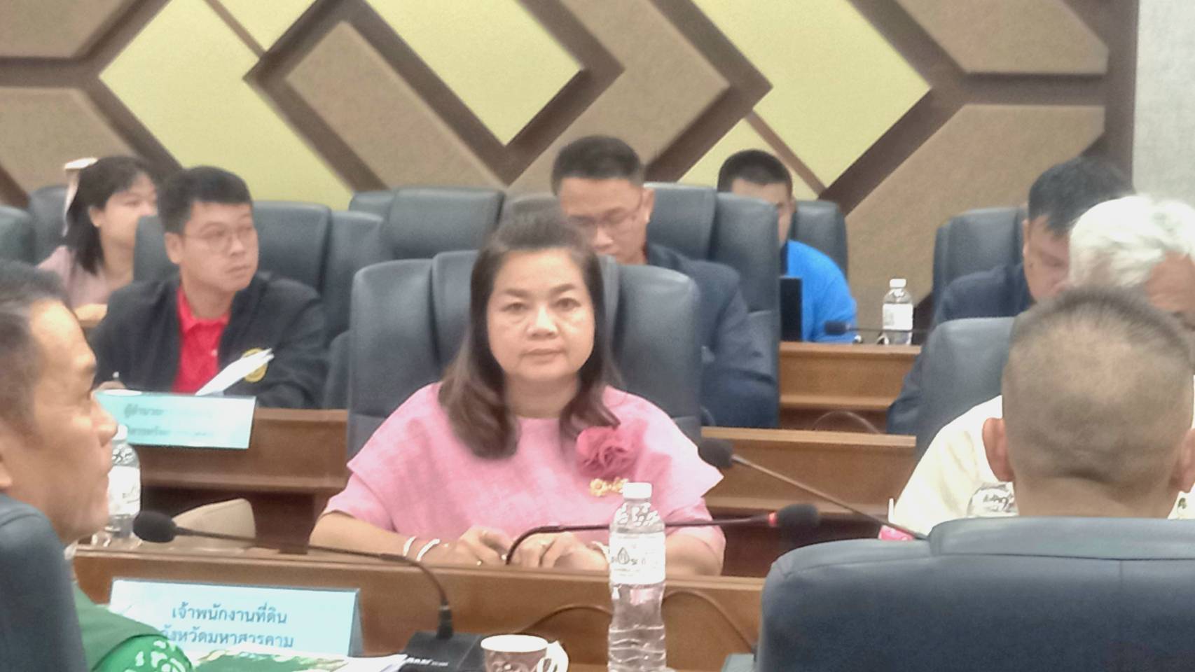 พช.มหาสารคาม : รับการตรวจราชการ ผู้ตรวจราชการกระทรวงมหาดไทย ประจำเดือนพฤษภาคม 2568