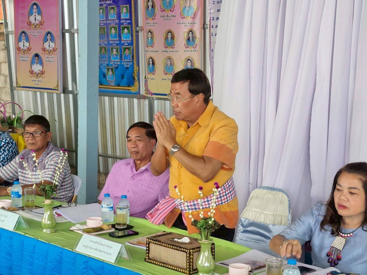 พช.มหาสารคาม : ลุยคัดสรรหมู่บ้านเศรษฐกิจพอเพียง ดีเด่นระดับจังหวัด ในการคัดสรรกิจกรรมพัฒนาชุมชนดีเด่น ประจำปี 2568 บ้านหนองคูณทอง หมู่ที่ 20 ตำบลนาโพธิ์ อำเภอกุดรัง