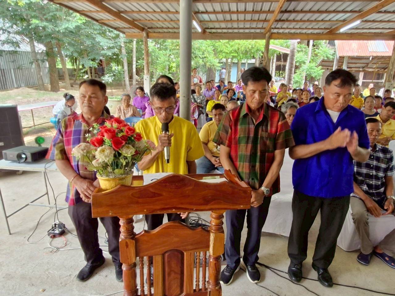 พช.มหาสารคาม : ลุยคัดสรร “หมู่บ้านเศรษฐกิจพอเพียง “อยู่เย็น เป็นสุข” ดีเด่น ระดับจังหวัด” ในการคัดสรรกิจกรรมพัฒนาชุมชนดีเด่น ประจำปี 2568 บ้านนาฝาย หมู่ที่ 5 ตำบลกุดปลาดุก อำเภอชื่นชม