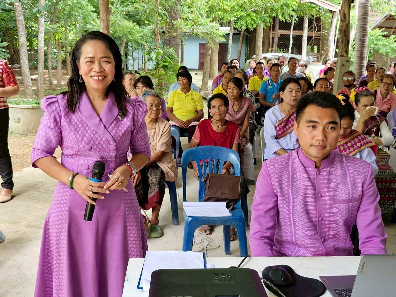พช.มหาสารคาม : ลุยคัดสรร “หมู่บ้านเศรษฐกิจพอเพียง “อยู่เย็น เป็นสุข” ดีเด่น ระดับจังหวัด” ในการคัดสรรกิจกรรมพัฒนาชุมชนดีเด่น ประจำปี 2568 บ้านนาฝาย หมู่ที่ 5 ตำบลกุดปลาดุก อำเภอชื่นชม