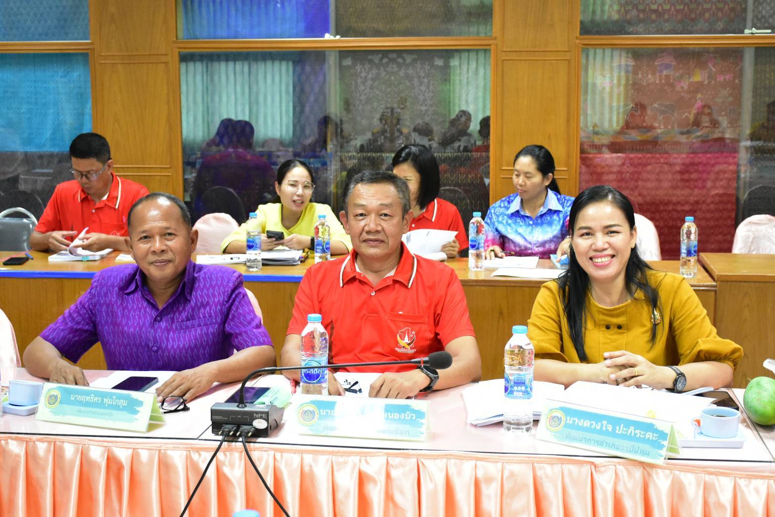 พช.มหาสารคาม ประชุมประจำเดือนสำนักงานพัฒนาชุมชนจังหวัดมหาสารคาม ครั้งที่ 5/2568