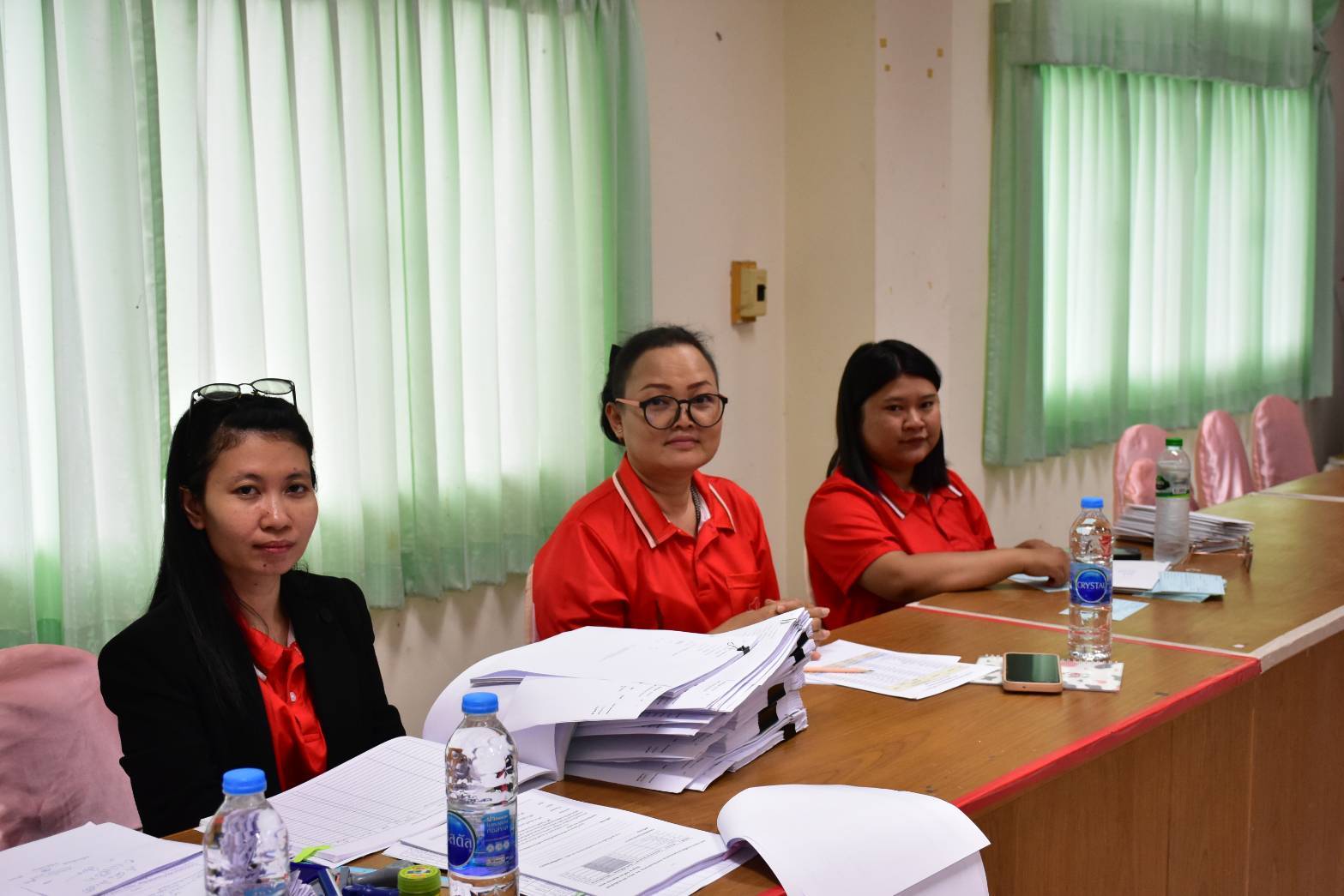 พช.มหาสารคาม ประชุมประจำเดือนสำนักงานพัฒนาชุมชนจังหวัดมหาสารคาม ครั้งที่ 5/2568