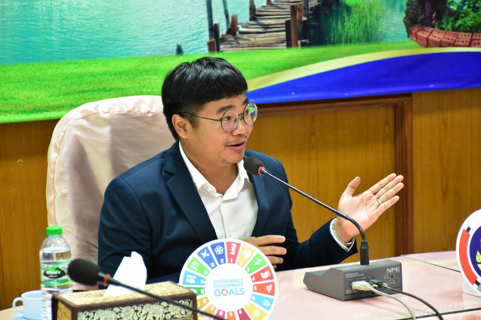 พช.มหาสารคาม : ประชุมเชิงปฏิบัติการ เสริมสร้างธรรมาภิบาลกลุ่มออมทรัพย์เพื่อการผลิตระดับจังหวัด