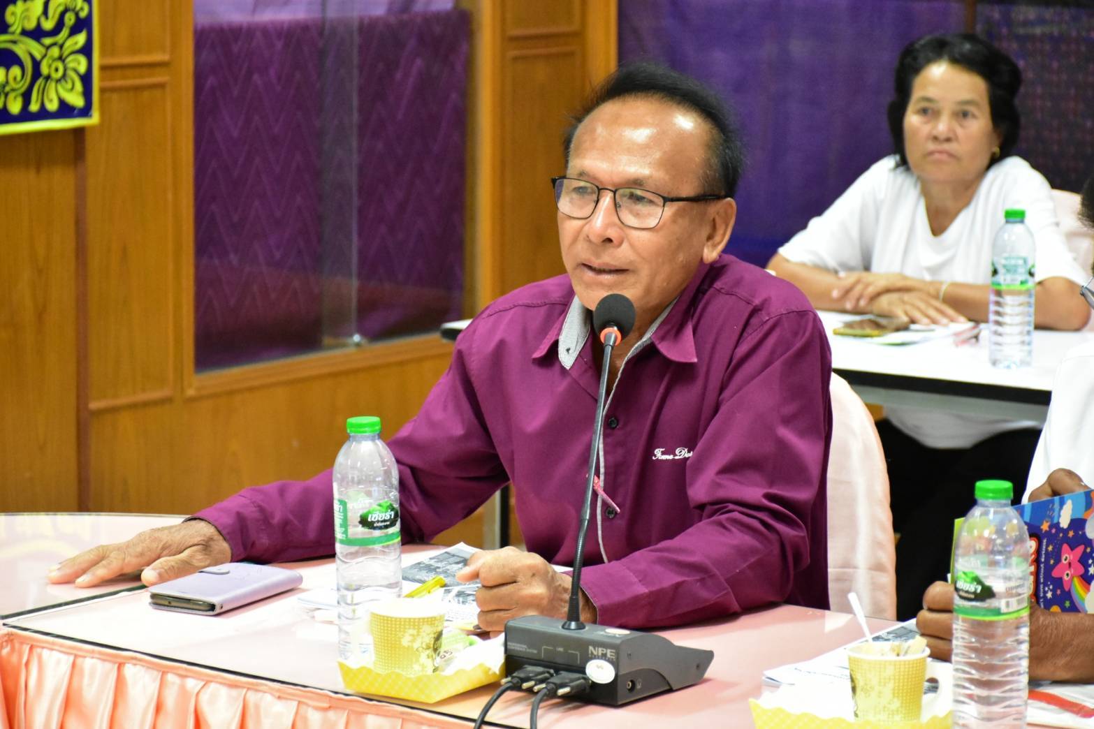 พช.มหาสารคาม : ประชุมเชิงปฏิบัติการ เสริมสร้างธรรมาภิบาลกลุ่มออมทรัพย์เพื่อการผลิตระดับจังหวัด