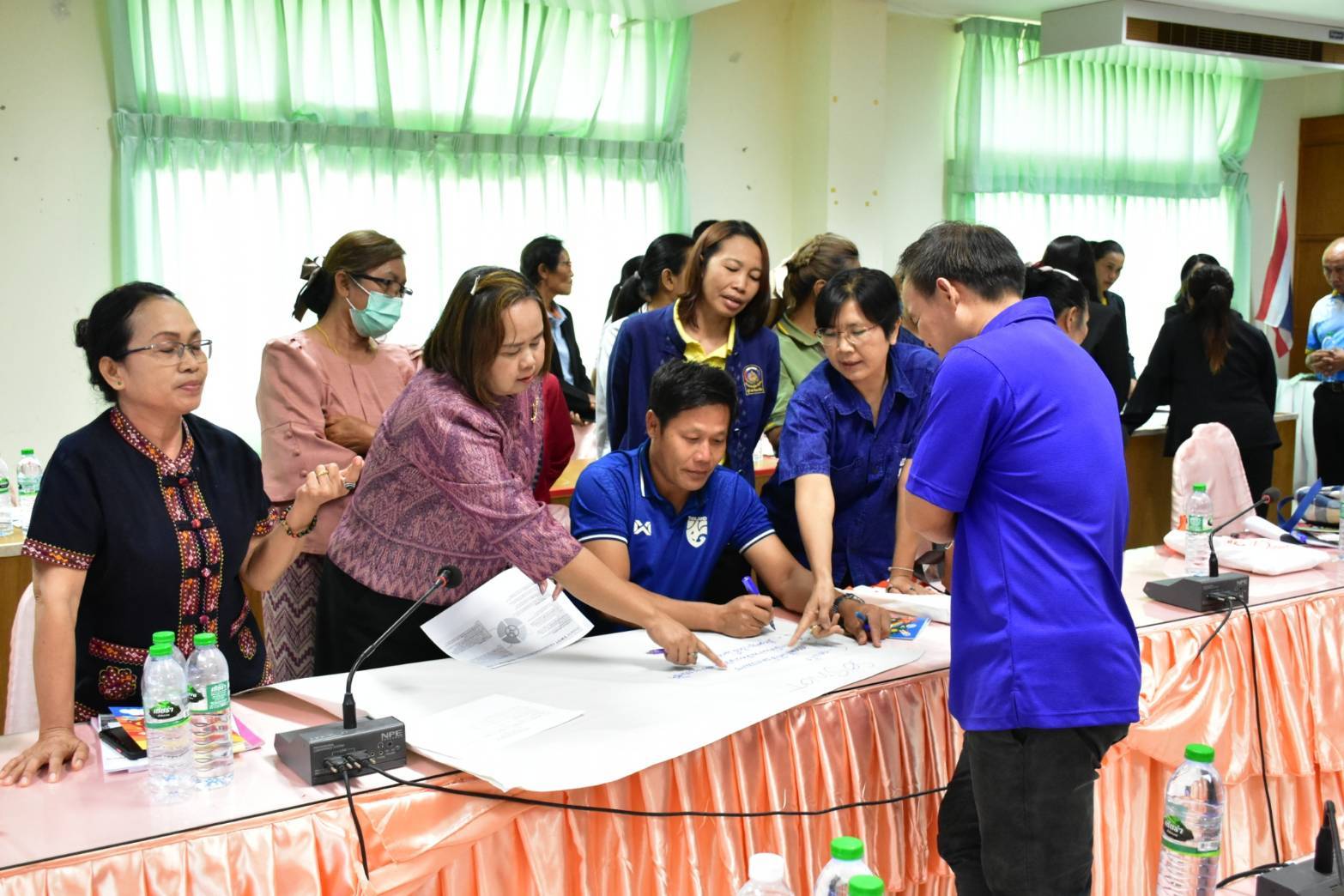พช.มหาสารคาม : ประชุมเชิงปฏิบัติการ เสริมสร้างธรรมาภิบาลกลุ่มออมทรัพย์เพื่อการผลิตระดับจังหวัด