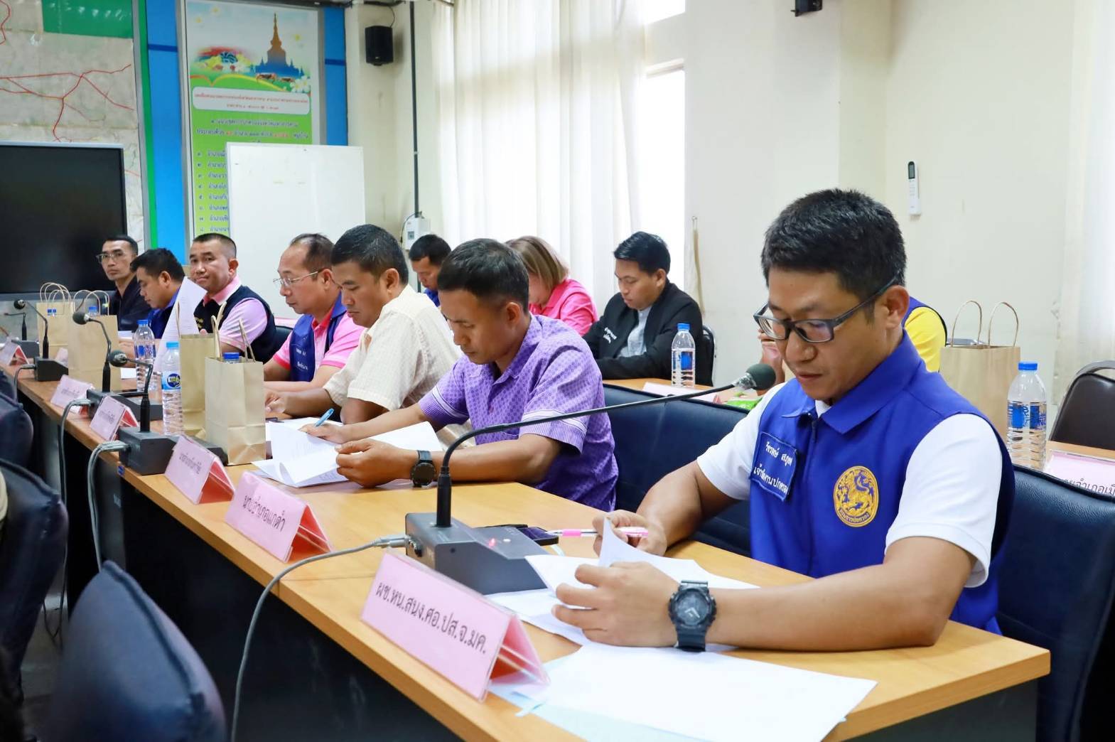 พช.มหาสารคาม : ร่วมประชุมเตรียมจัดงานวันต่อต้านยาเสพติดโลก 26 มิ.ย. นี้ ภายใต้แนวคิด “Stop Drugs, Start Power สร้างพลังไทย หยุดภัยยาเสพติด”