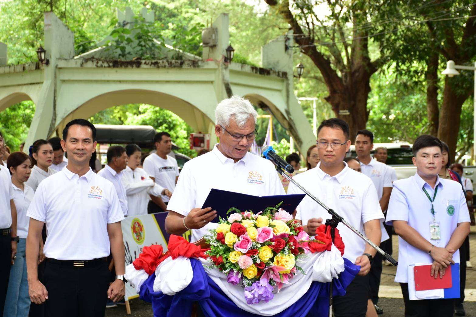 จังหวัดมหาสารคามประกาศเจตนารมณ์ “Stop Drugs Start Power” สร้างพลังไทย หยุดภัยยาเสพติด เนื่องในวันต่อต้านยาเสพติดโลก