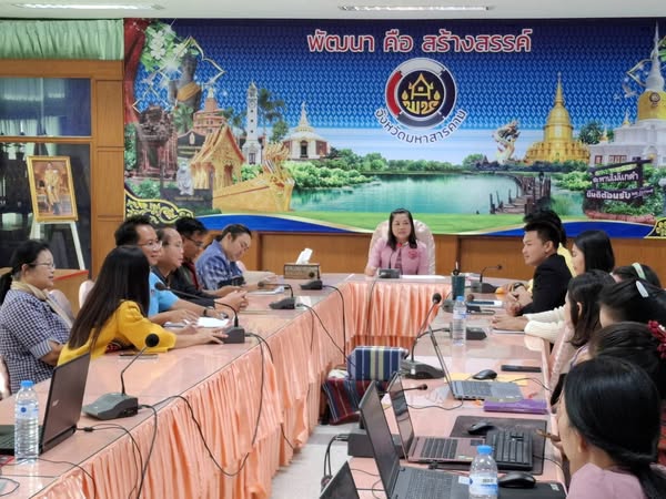 พช.มหาสารคาม ส่งเสริมการสร้างภาพลักษณ์องค์กร : ติวเข้มผลิตสื่อประชาสัมพันธ์ ทั้งในระดับกลุ่มงาน และระดับอำเภอ