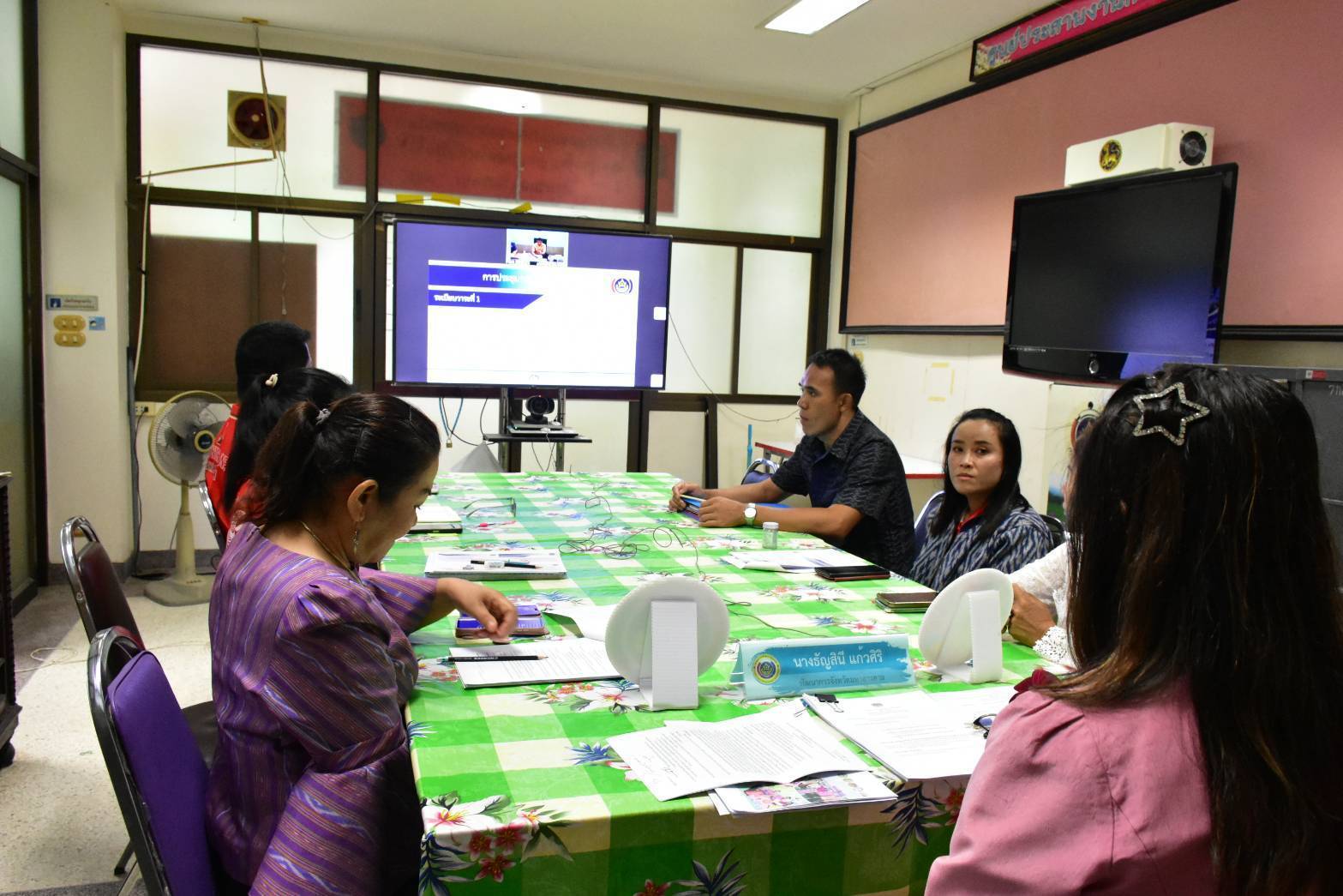 พช.มหาสารคาม : ร่วมประชุมกรมการพัฒนาชุมชน ครั้งที่ 5/2568 ผ่านระบบวีดิทัศน์ทางไกล Video Conference