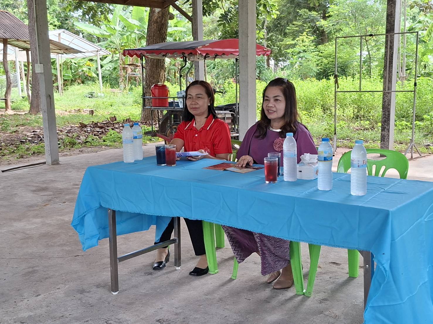 พัฒนาการจังหวัดมหาสารคาม ลงพื้นที่นิเทศ ติดตามและสนับสนุนการขับเคลื่อนการดำเนินงานตามประเด็นเน้นย้ำของอธิบดีกรมการพัฒนาชุมชน ประจำปี 2568 อำเภอยางสีสุราช