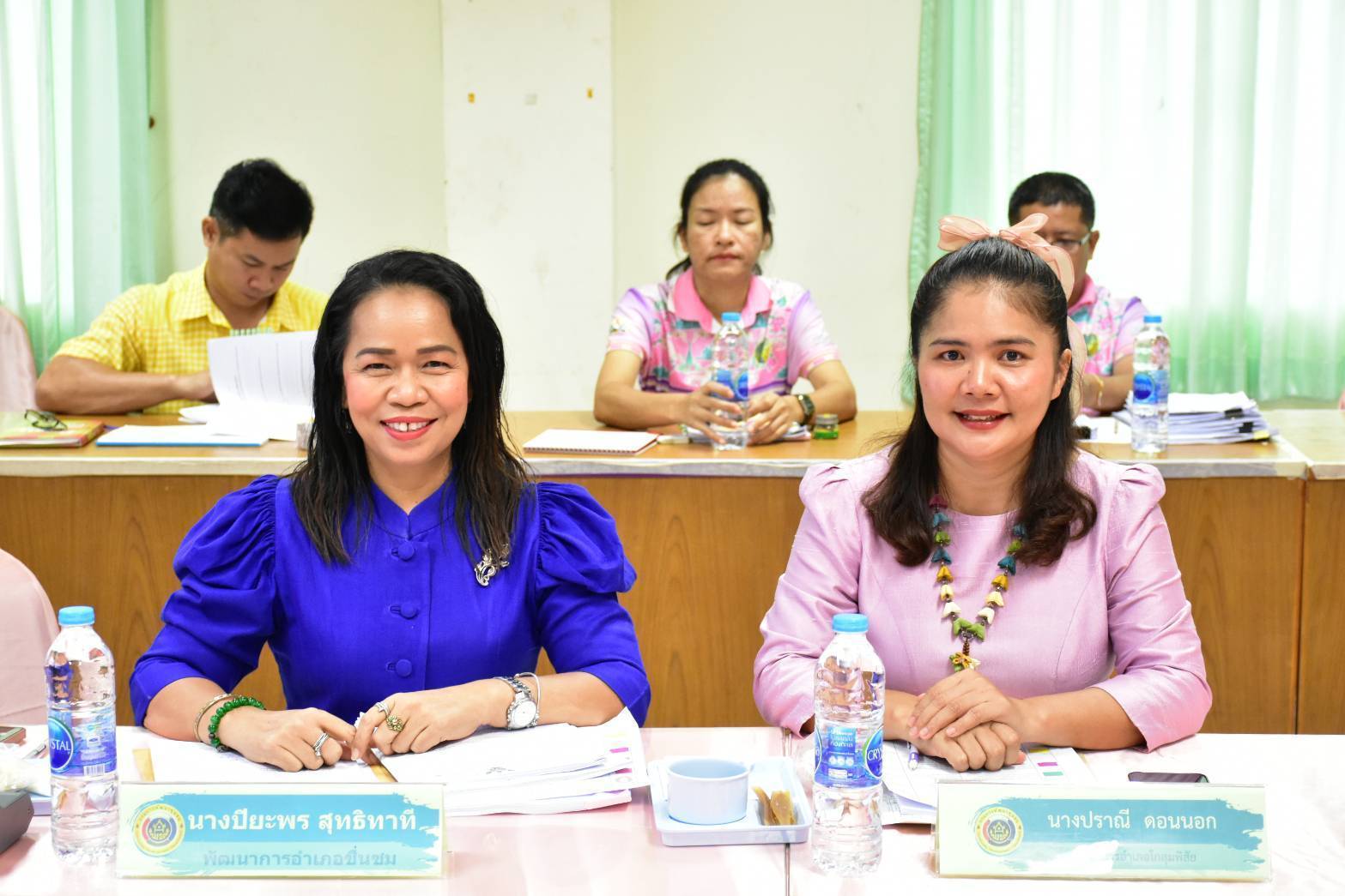 พช.มหาสารคาม ประชุมประจำเดือนสำนักงานพัฒนาชุมชนจังหวัดมหาสารคาม ครั้งที่ 6/2568