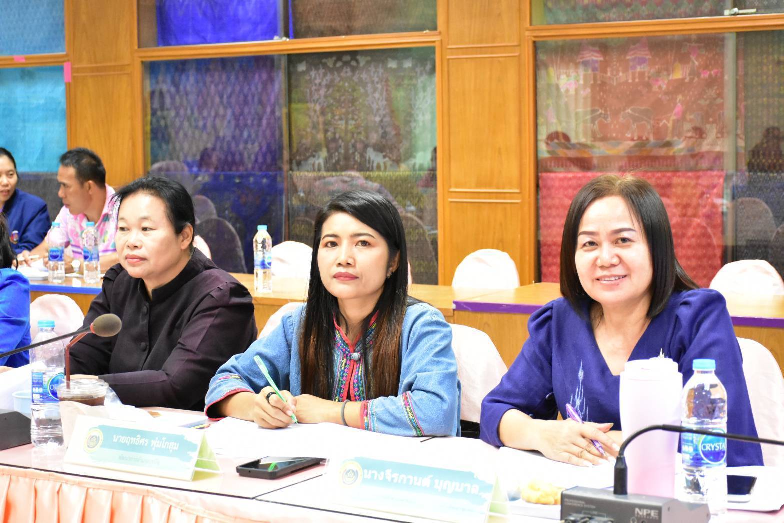 พช.มหาสารคาม ประชุมประจำเดือนสำนักงานพัฒนาชุมชนจังหวัดมหาสารคาม ครั้งที่ 6/2568