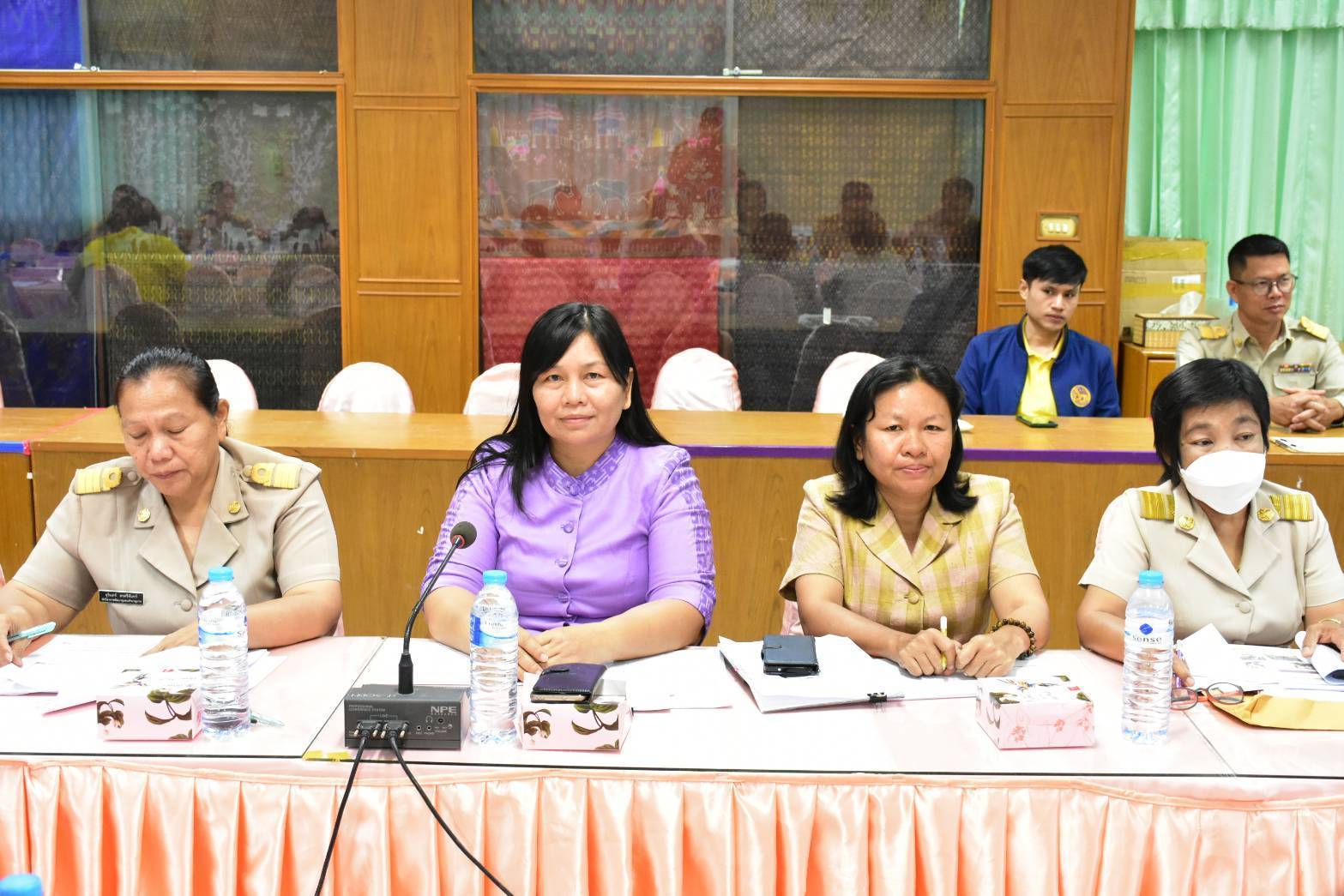 จังหวัดมหาสารคาม ประชุมตรวจประเมินเพื่อรับรองมาตรฐานการพัฒนาชุมชน(มชช.) จังหวัดมหาสารคาม ประจำปี 2568
