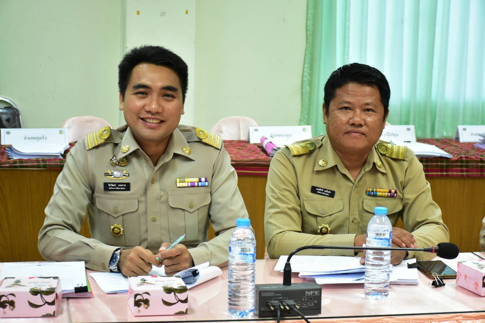 จังหวัดมหาสารคาม ประชุมตรวจประเมินเพื่อรับรองมาตรฐานการพัฒนาชุมชน(มชช.) จังหวัดมหาสารคาม ประจำปี 2568