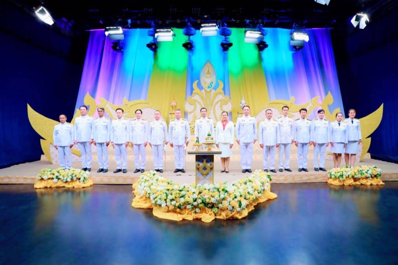 จังหวัดมหาสารคาม ร่วมบันทึกเทปโทรทัศน์ถวายพระพร เนื่องในโอกาสวันเฉลิมพระชนมพรรษาพระบาทสมเด็จพระปรเมนทรรามาธิบดีศรีสินทรมหาวชิราลงกรณ พระวชิรเกล้าเจ้าอยู่หัว 28 กรกฎาคม 2568