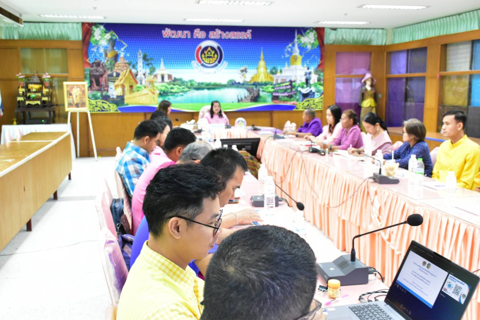 พช.มหาสารคาม จัดประชุมรับฟังความคิดเห็น (ร่าง) แผนพัฒนาชุมชนเชิงพื้นที่แบบบูรณาการจังหวัดมหาสารคาม