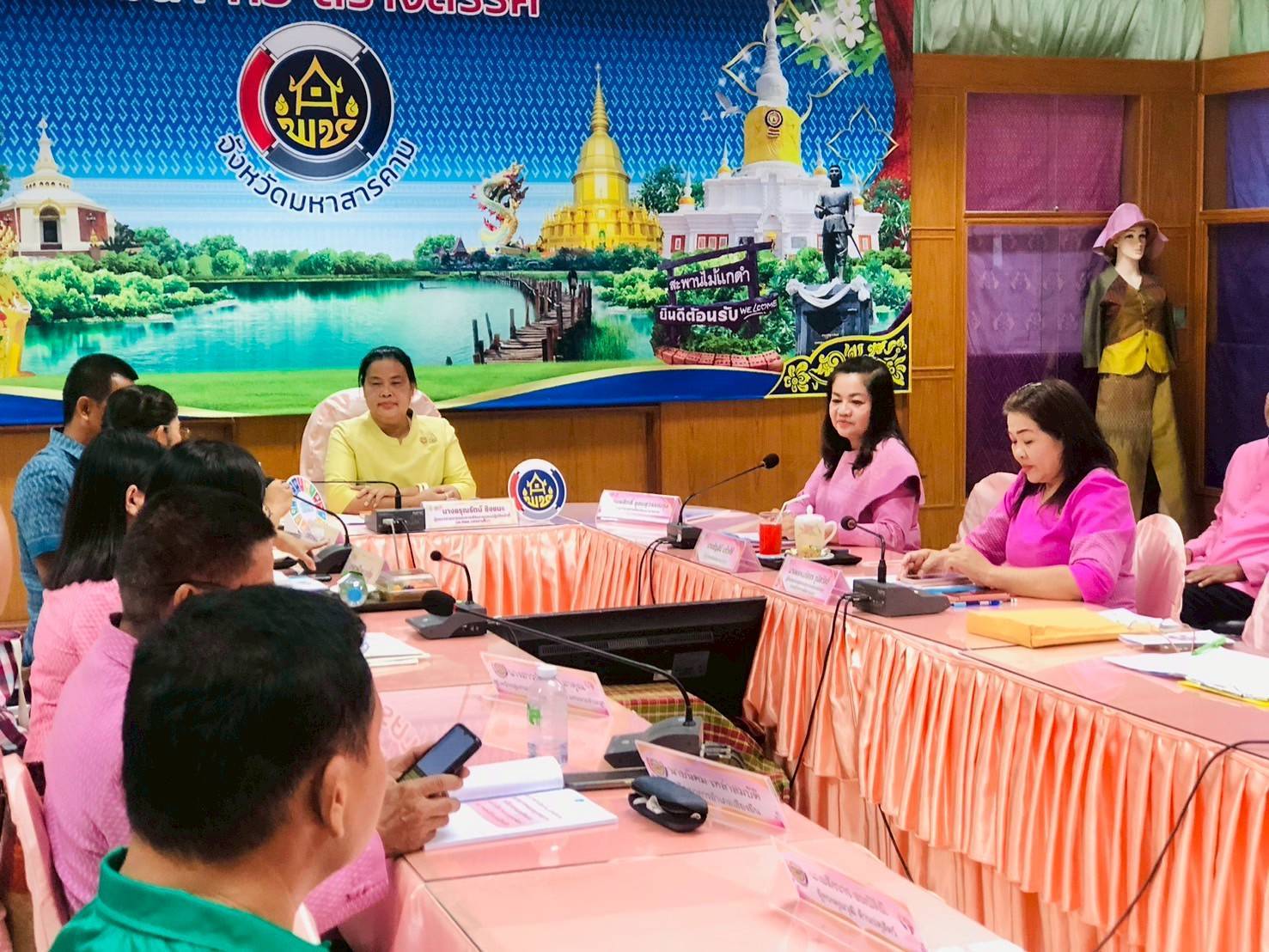 จังหวัดมหาสารคาม แสดงศักยภาพ! นำทีมสตรีร่วมคัดเลือก “คนกองทุนสตรีดีเด่น” สร้างต้นแบบขับเคลื่อนเศรษฐกิจฐานรากอย่างยั่งยืน