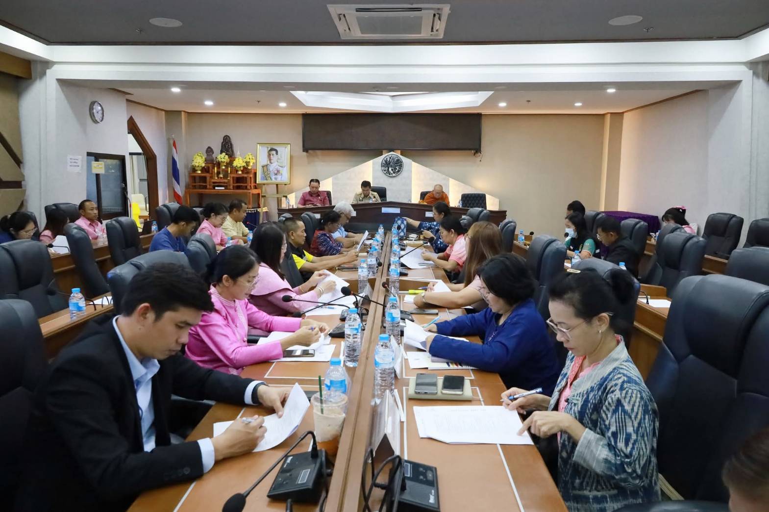 พช.มหาสารคาม ร่วมประชุมคณะกรรมการขับเคลื่อนศูนย์เรียนรู้ปรัชญาของเศรษฐกิจพอเพียง และเกษตรทฤษฎีใหม่ เฉลิมพระเกียรติสมเด็จพระกนิษฐาธิราชเจ้า กรมสมเด็จพระเทพรัตนราชสุดา ฯ สยามบรมราชกุมารี อุปนายิกา ผู้อำนวยการสภากาชาดไทย เนื่องในมหามงคลเฉลิมพระชนมพรรษา 70 พรรษา 2 เมษายน 2568