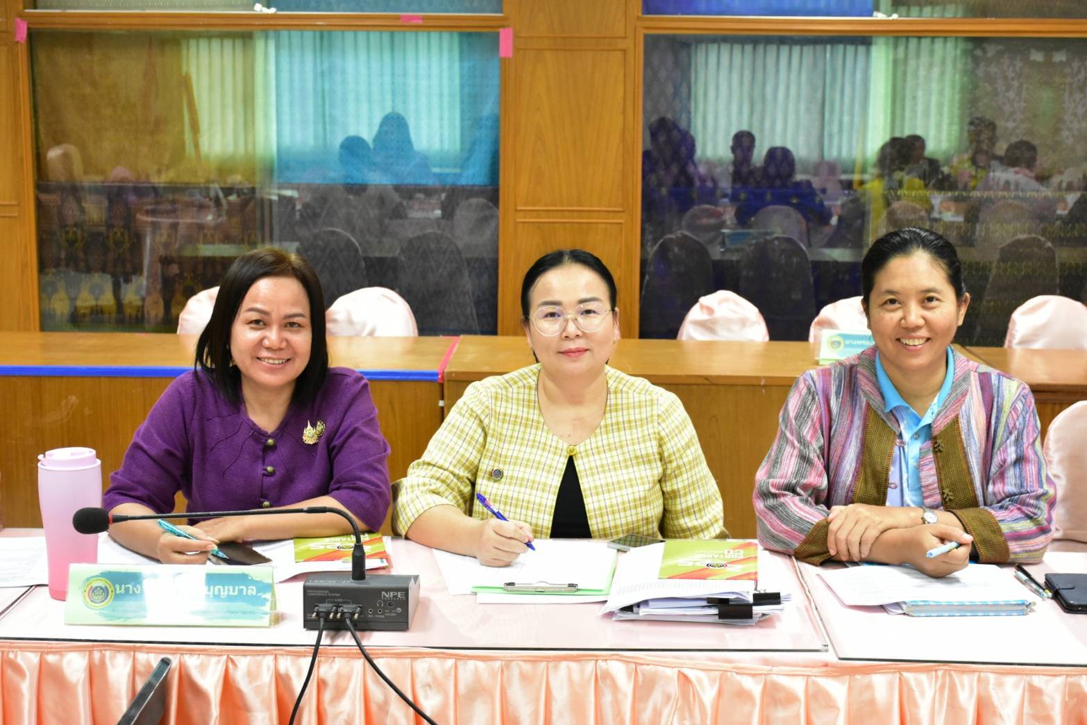 พช.มหาสารคาม : ประชุมแผนการขับเคลื่อนงานสำนักงานพัฒนาชุมชนจังหวัดมหาสารคาม ครั้งที่ 7/2568