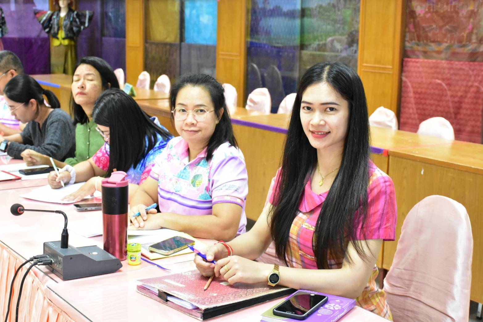พช.มหาสารคาม : ประชุมแผนการขับเคลื่อนงานสำนักงานพัฒนาชุมชนจังหวัดมหาสารคาม ครั้งที่ 7/2568
