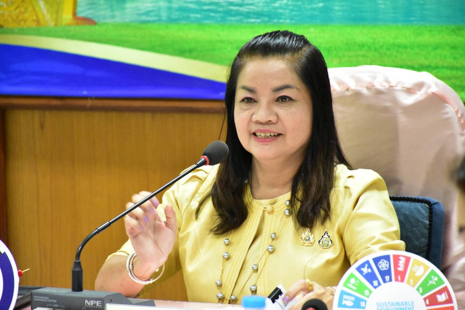พช.มหาสารคาม ประชุมประจำเดือนสำนักงานพัฒนาชุมชนจังหวัดมหาสารคาม ครั้งที่ 7/2568