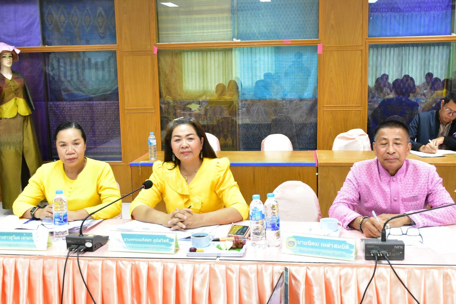 พช.มหาสารคาม ประชุมประจำเดือนสำนักงานพัฒนาชุมชนจังหวัดมหาสารคาม ครั้งที่ 7/2568