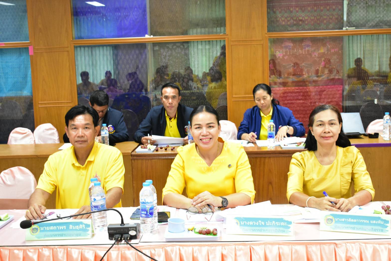 พช.มหาสารคาม ประชุมประจำเดือนสำนักงานพัฒนาชุมชนจังหวัดมหาสารคาม ครั้งที่ 7/2568