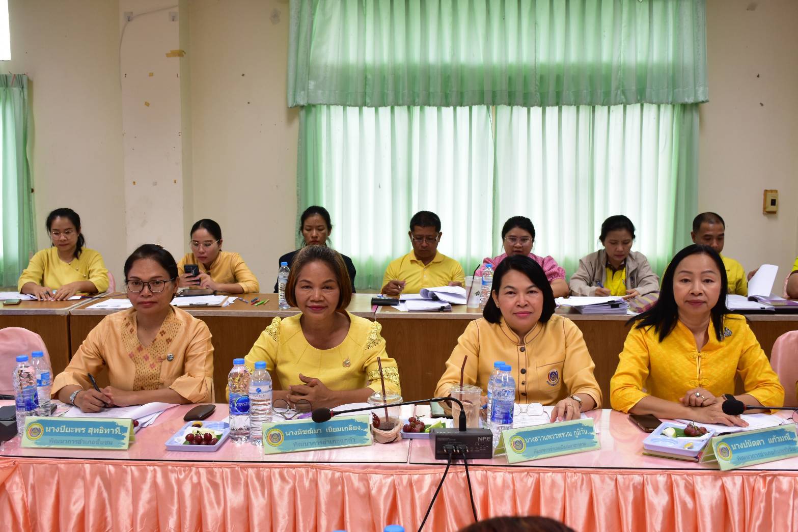 พช.มหาสารคาม ประชุมประจำเดือนสำนักงานพัฒนาชุมชนจังหวัดมหาสารคาม ครั้งที่ 7/2568