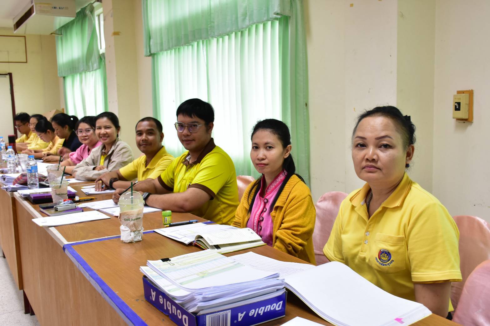 พช.มหาสารคาม ประชุมประจำเดือนสำนักงานพัฒนาชุมชนจังหวัดมหาสารคาม ครั้งที่ 7/2568