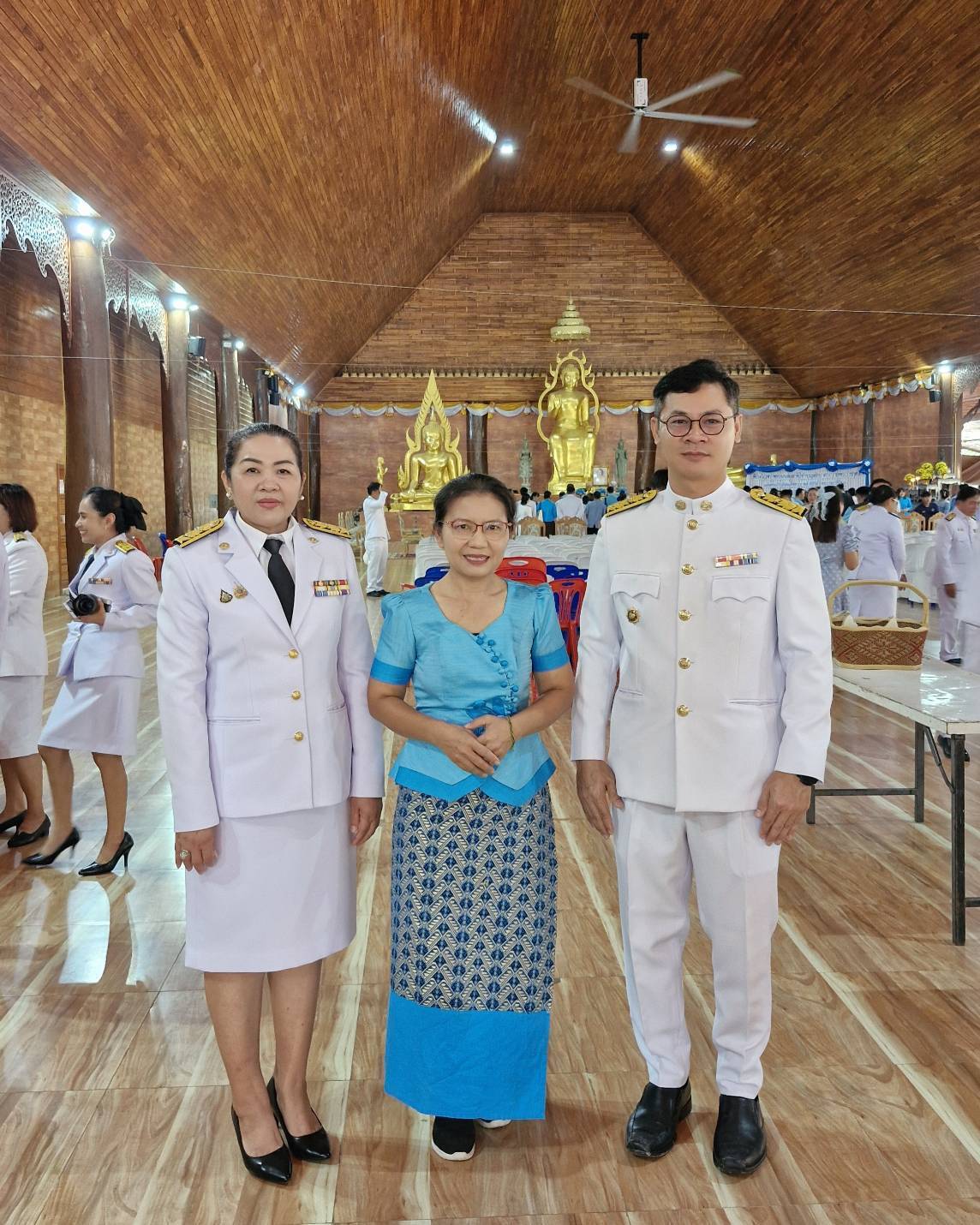 พช.มหาสารคาม ร่วมประกอบพิธีเจริญพระพุทธมนต์และทำบุญตักบาตรถวายพระราชกุศล เฉลิมพระเกียรติ สมเด็จพระนางเจ้าสิริกิติ์ พระบรมราชินีนาถ พระบรมราชชนนีพันปีหลวง เนื่องในโอกาสวันเฉลิมพระชนมพรรษา 12 สิงหาคม 2568