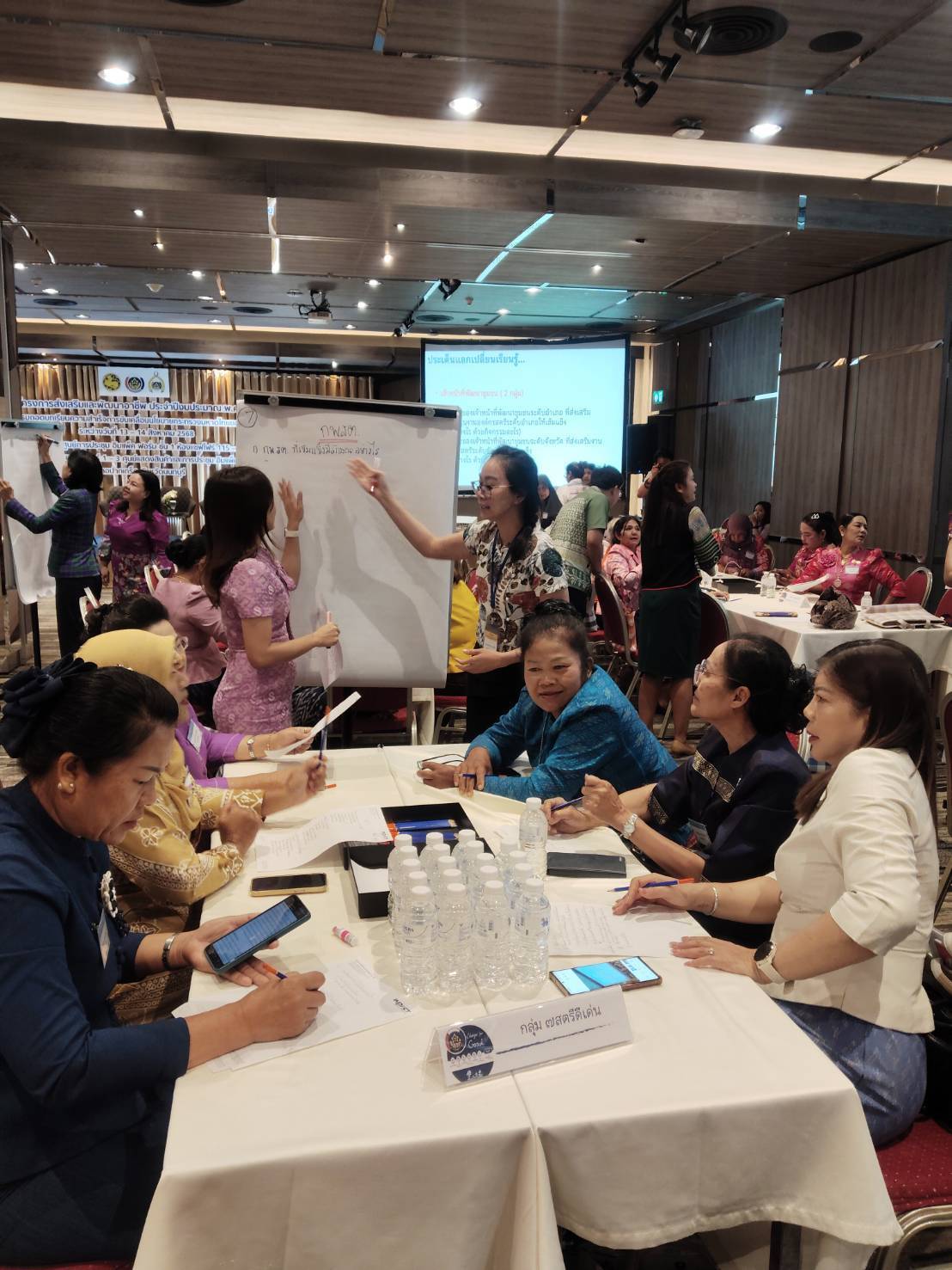 จังหวัดมหาสารคาม ร่วมถอดบทเรียนความสำเร็จการขับเคลื่อนโยบายกระทรวงมหาดไทยขององค์กรสตรี ส่งเสริมพลังสตรีขับเคลื่อนงานพัฒนาชุมชน