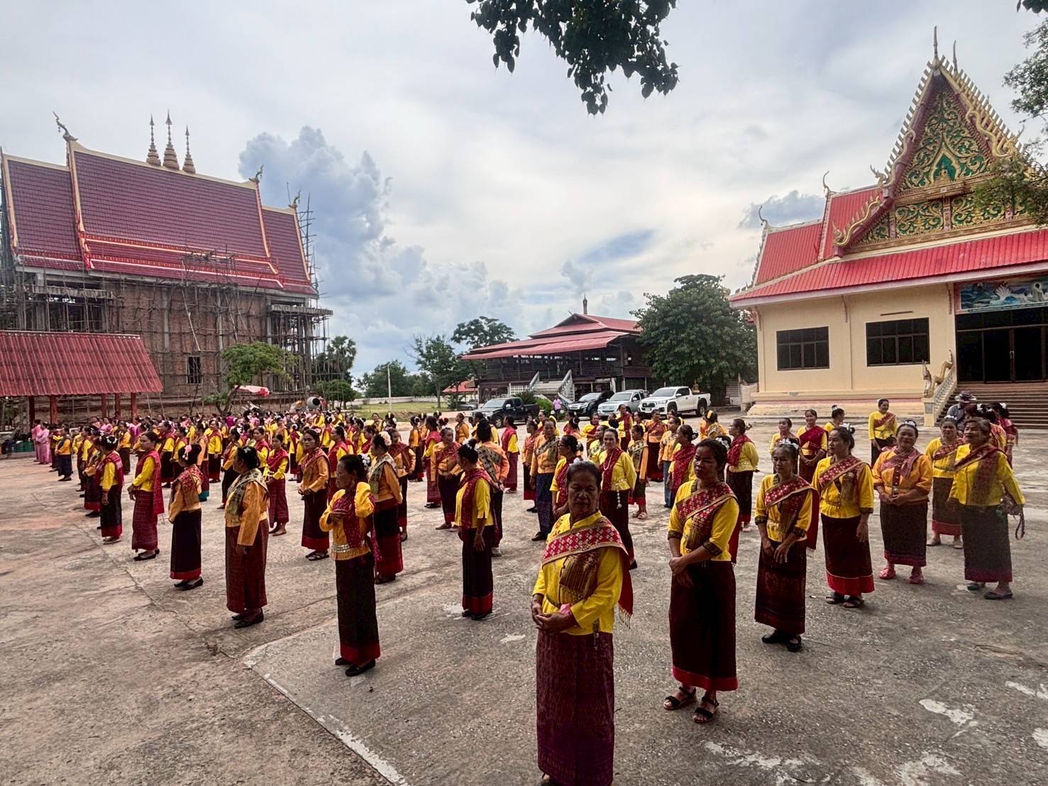 พัฒนาการจังหวัดมหาสารคาม ลงพื้นที่อำเภอกันทรวิชัย ติดตามผลการขับเคลื่อนงานตามนโยบายของรัฐบาล ภารกิจกระทรวงมหาดไทย กรมการพัฒนาชุมชน และจังหวัดมหาสารคาม และ ติดตามการซ้อมรำ เนื่องในวาระเฉลิมฉลองวาระ 160 ปีแห่งการก่อตั้งจังหวัดมหาสารคาม