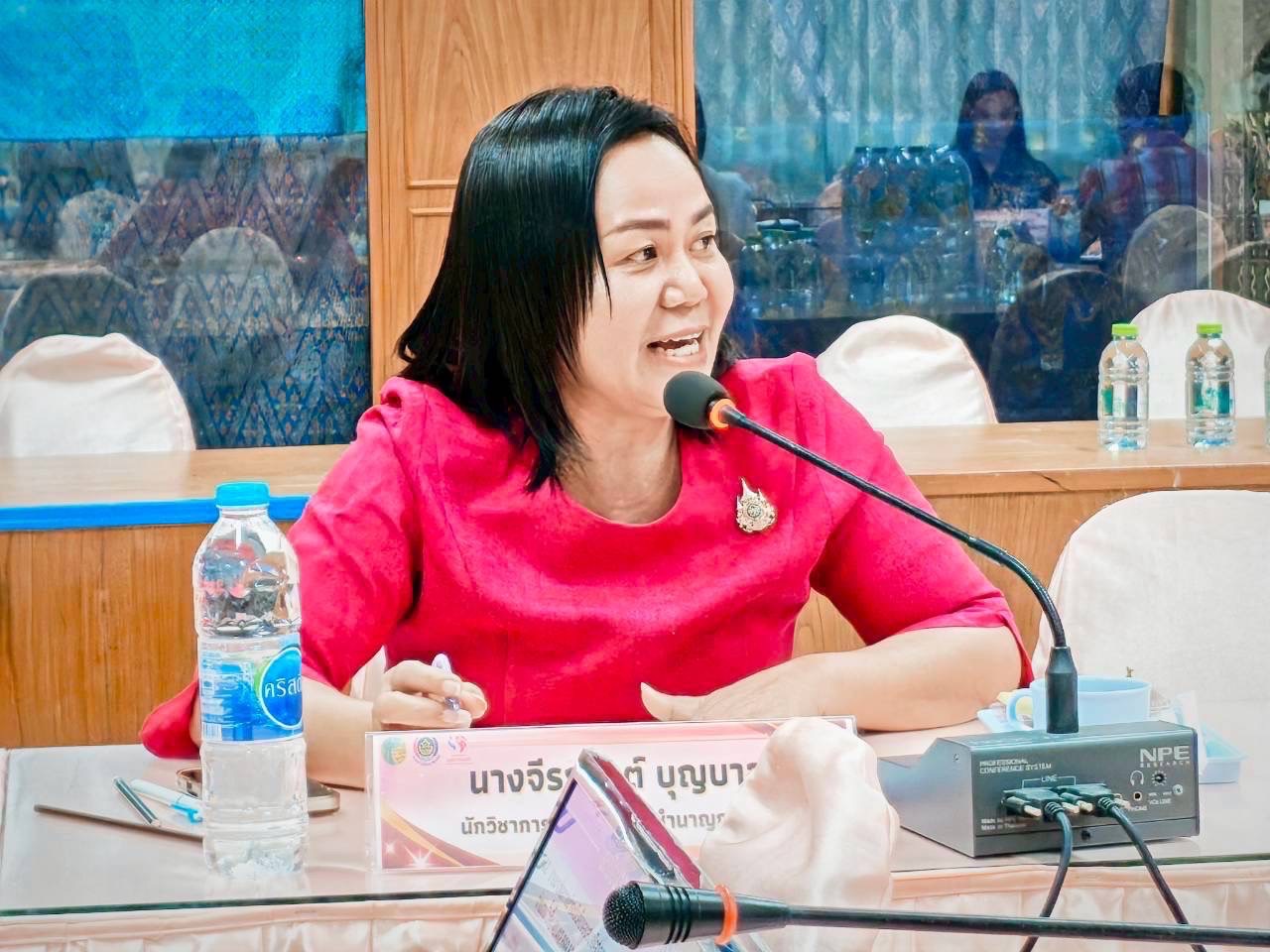 พช.มหาสารคาม : ประชุมคณะอนุกรรมการบริหารกองทุนพัฒนาบทบาทสตรีระดับจังหวัด ครั้งที่ 4/2568